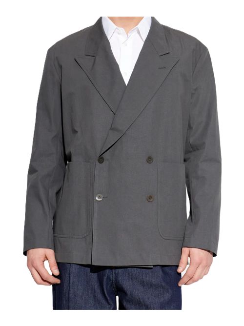 Dries Van Noten Caplans Bis double-breasted pocket blazer DRIES VAN NOTEN | 261-020718-3309803 DARK GREY